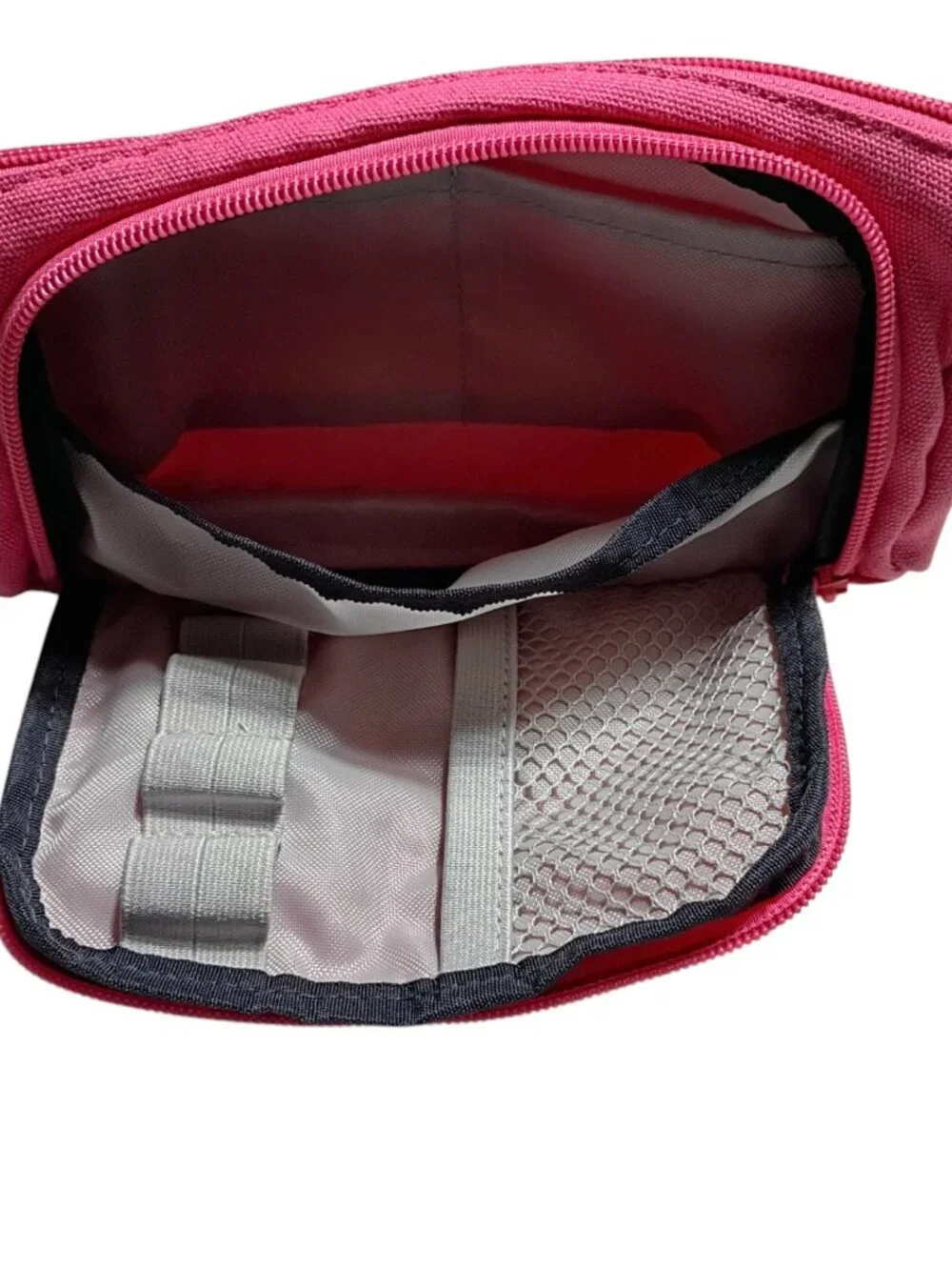 Pen+Gear Athleisure Pencil Pouch Pink Zipper Case With Interior Organizer